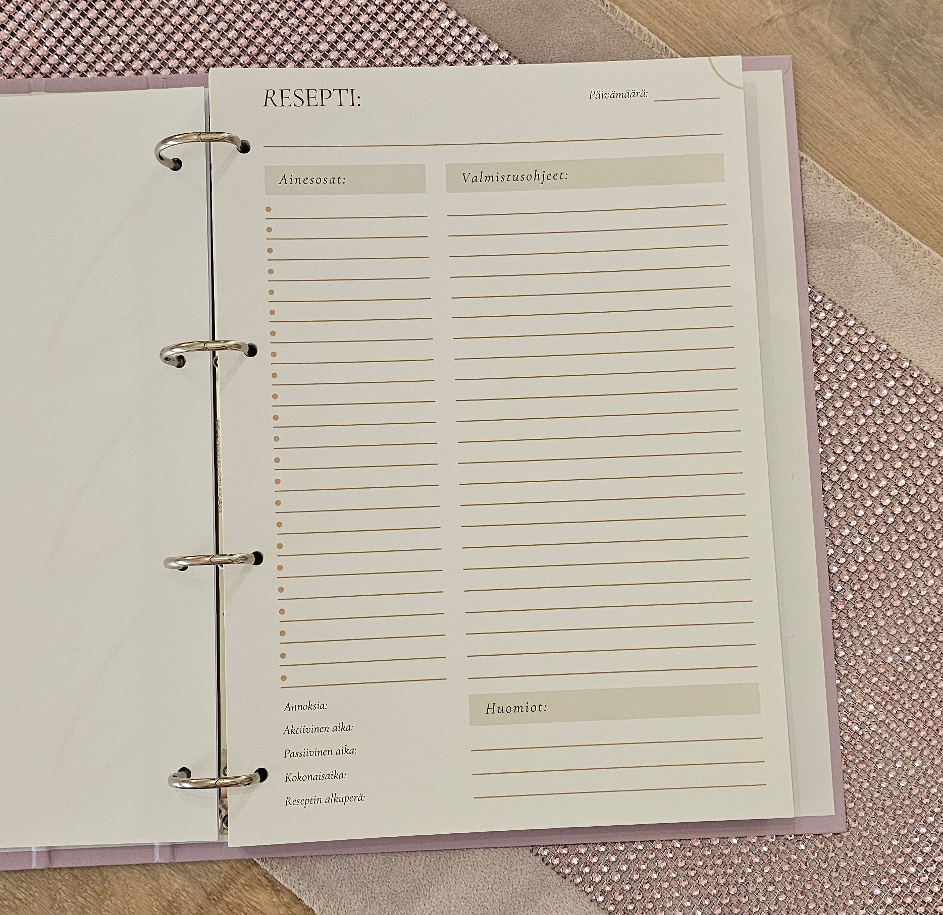 Laventelituuli – Reseptikirja