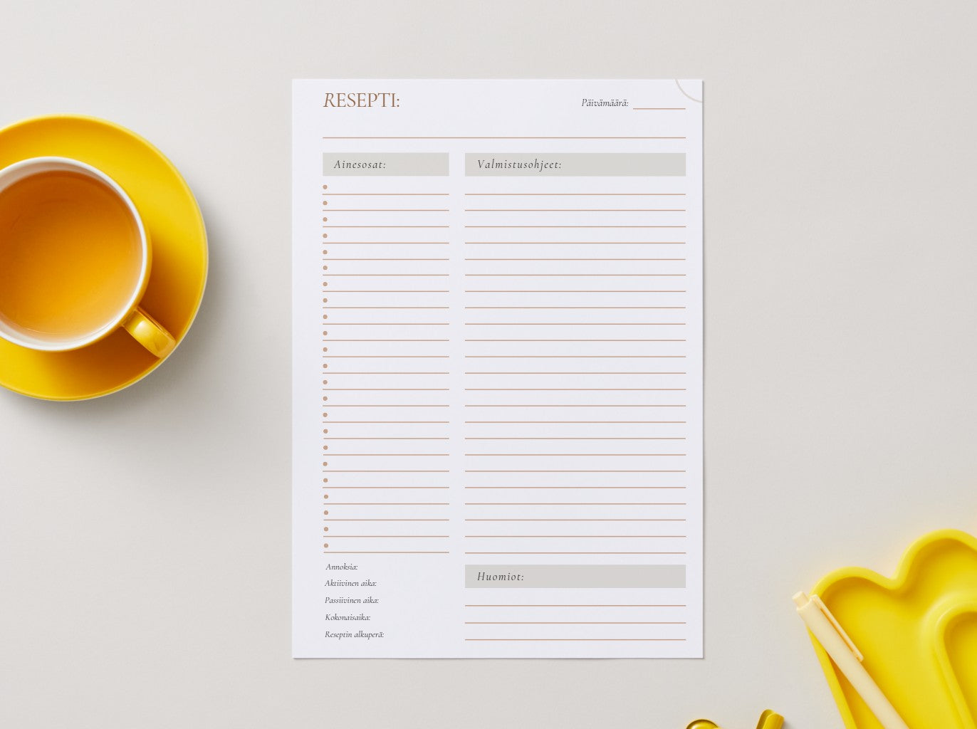 Hattarataivas - Reseptikirja